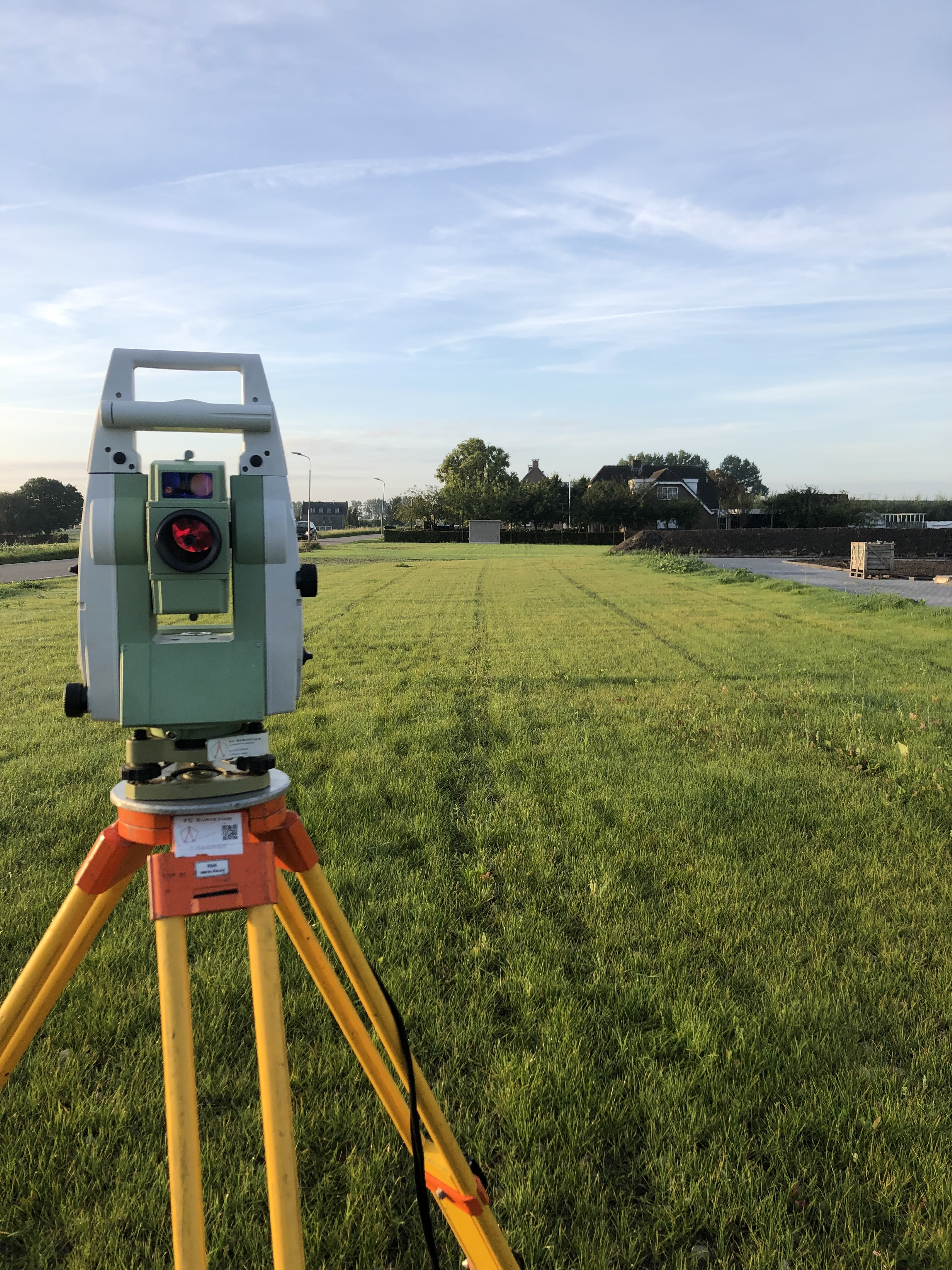 FC Surveying total station field survey
