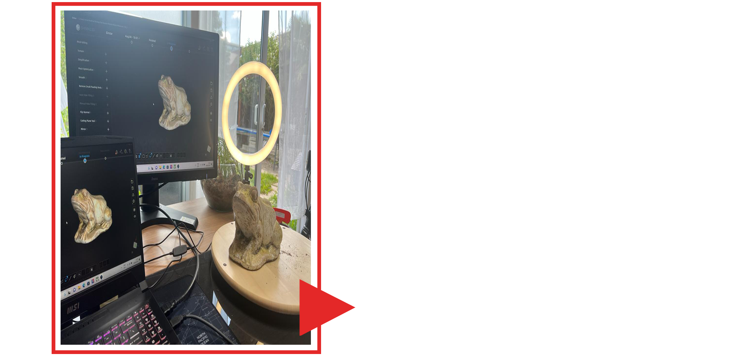 Precision / small-area scanning